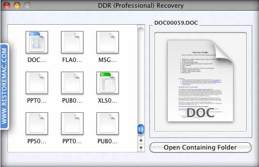 Mac Restore Software software