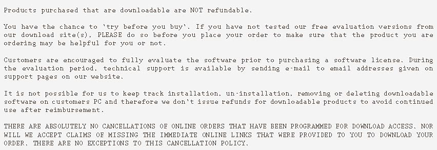 Terms and Conditions