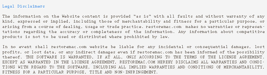 Terms and Conditions