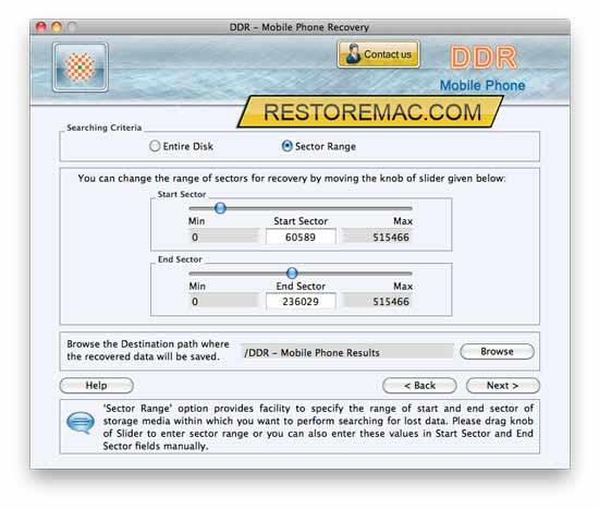 Screenshot of Recovering Mac 4.0.1.6