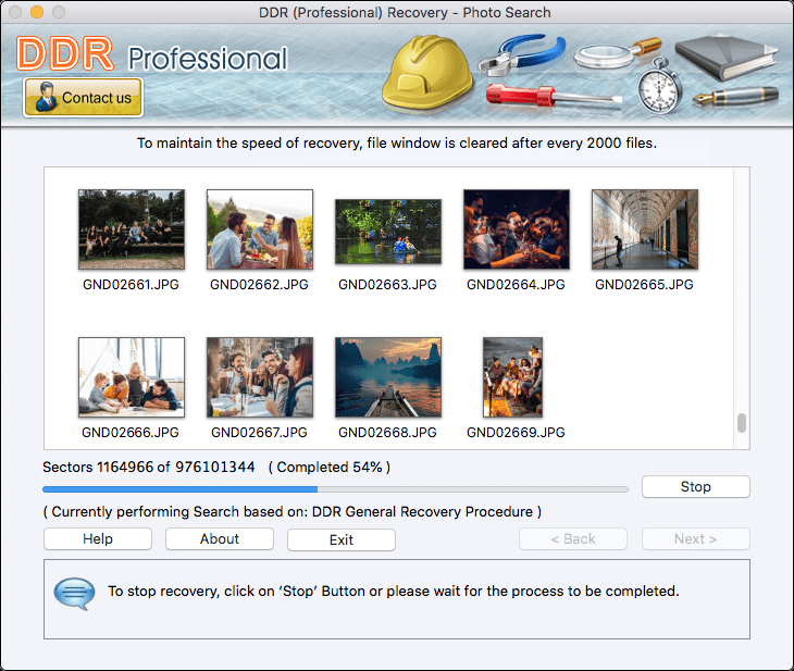 File Seraching Progress
